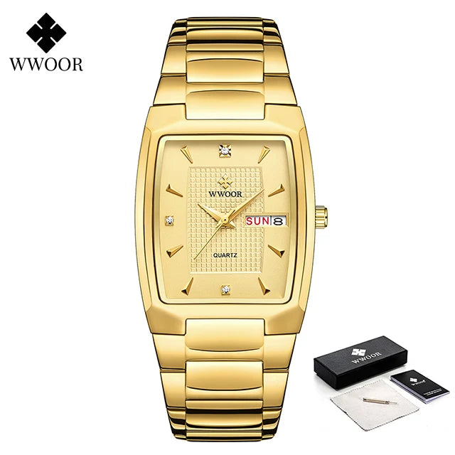 Relógio Feminino WWOOR 8837-CB - A prova d'água