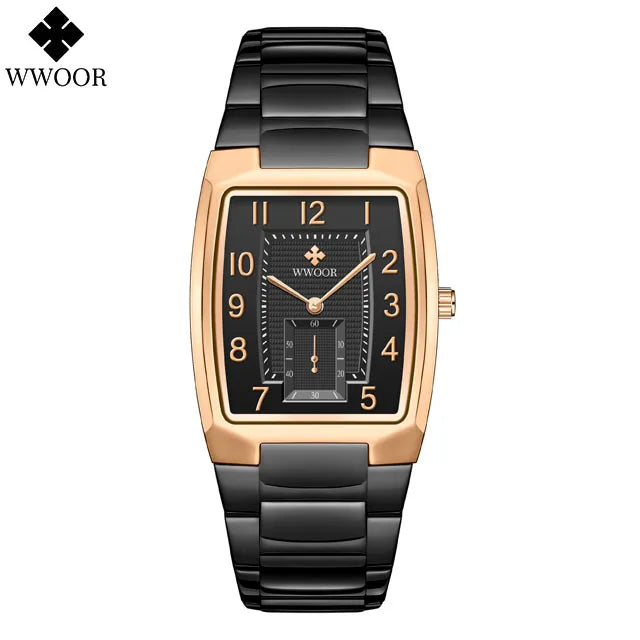 Relógio Feminino WWOOR 8837-2L - A prova d'água