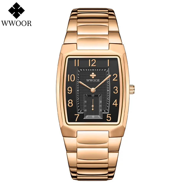 Relógio Feminino WWOOR 8837-2L - A prova d'água
