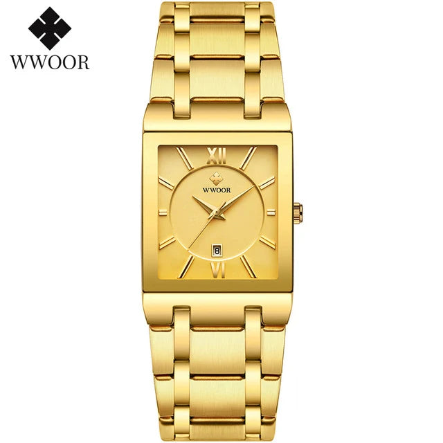 Relógio Feminino WWOOR 8858 - A prova d'água