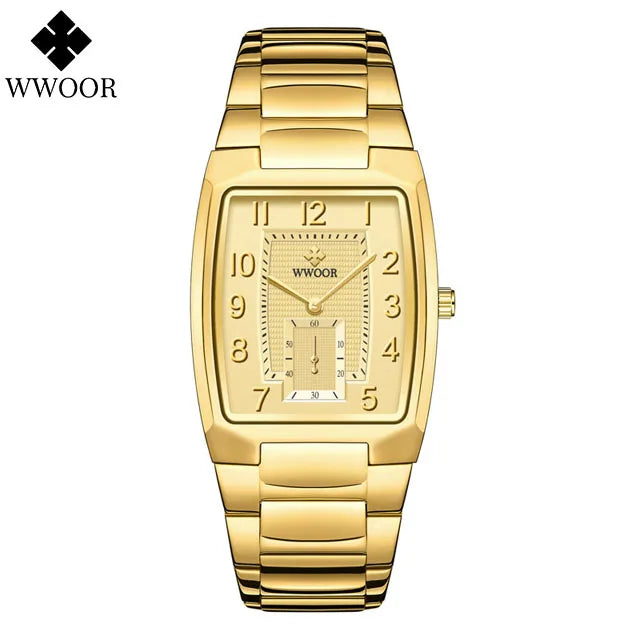 Relógio Feminino WWOOR 8837-2L - A prova d'água