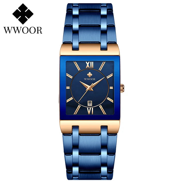 Relógio Feminino WWOOR 8858 - A prova d'água
