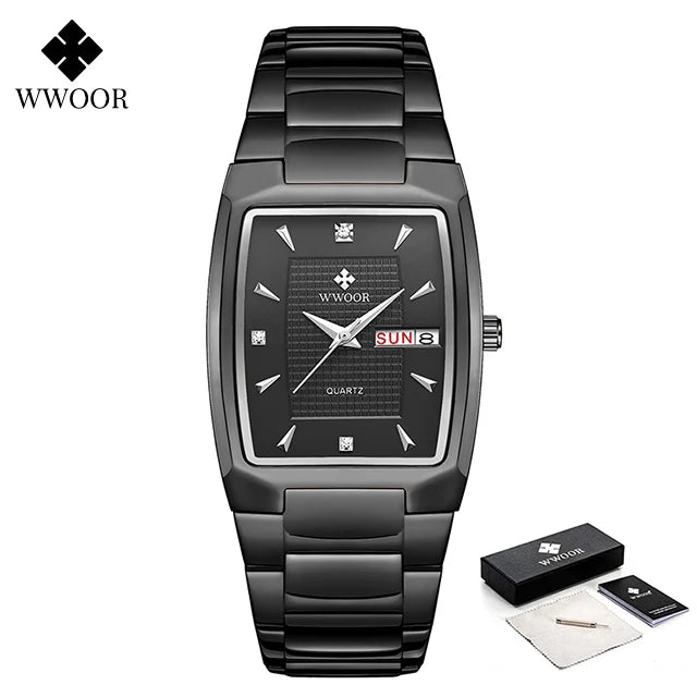 Relógio Feminino WWOOR 8837-CB - A prova d'água