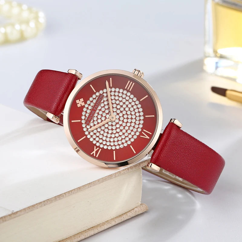 Relógio Feminino Automático WWOOR 8851 - A prova d'água