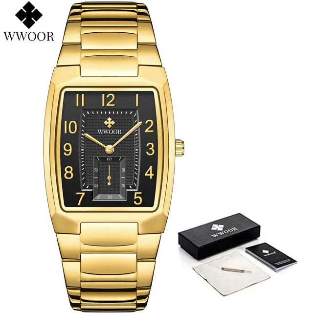 Relógio Feminino WWOOR 8837-2L - A prova d'água