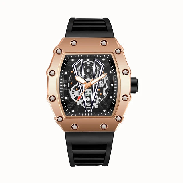 Relógio de Estilo Casual WWOOR 160M - A prova d'água