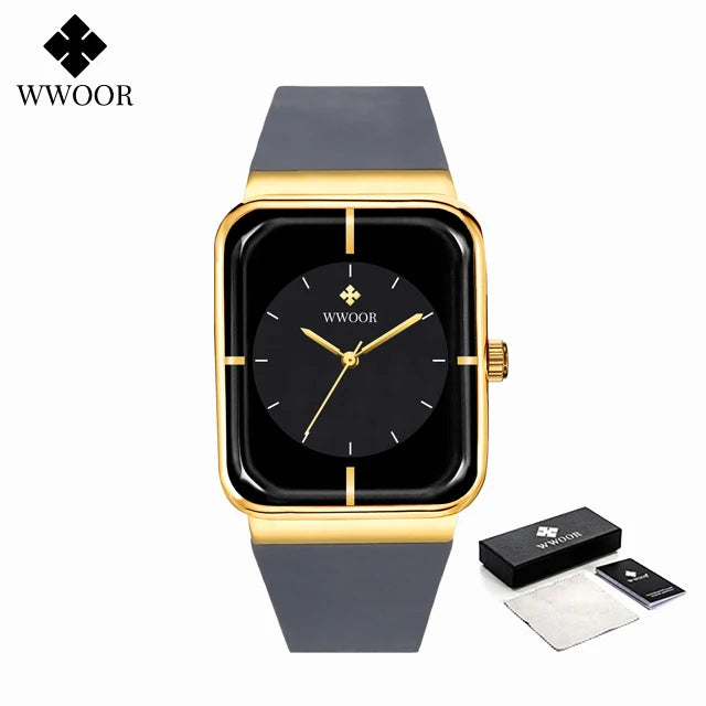 Relógio Masculino Fashion WWOOR 8884 - A prova d'água