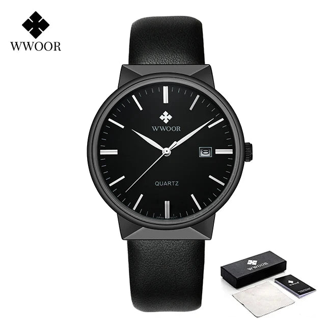 Relógio masculino WWOOR 8826W - A prova d'água