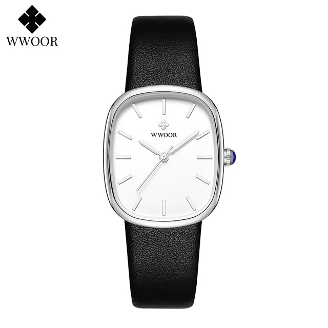 Relógio Feminino casual WWOOR 8881 - A prova água