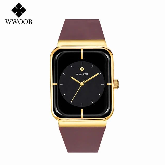 Relógio Masculino Fashion WWOOR 8884 - A prova d'água