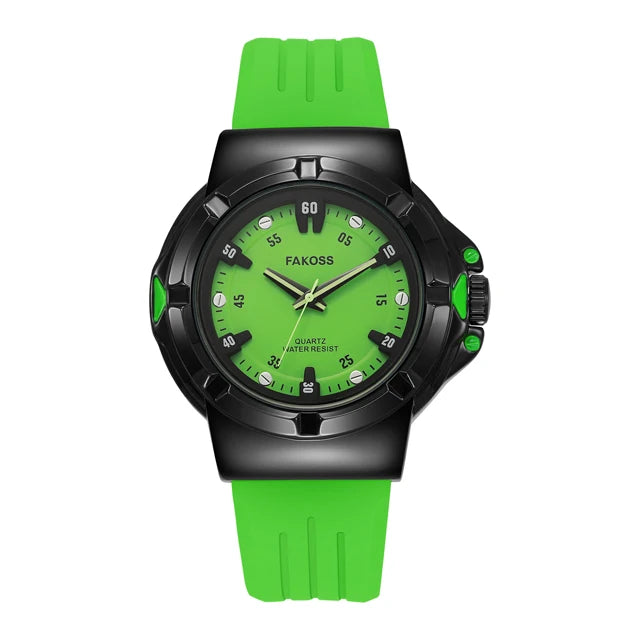 Relógio masculino Casual FAKOSS WWOOR 063-D – A prova d'água