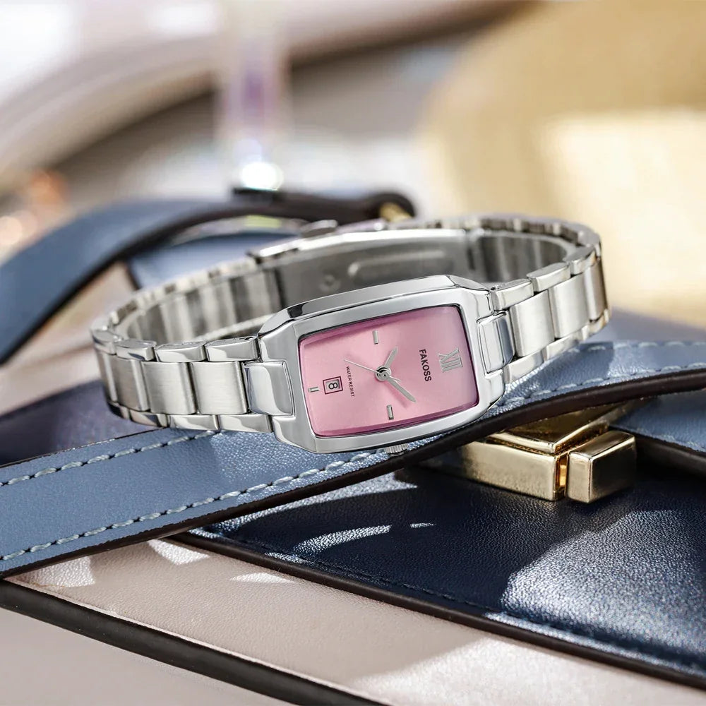 Relógio Feminino de Luxo WWOOR 042L - A prova d'água