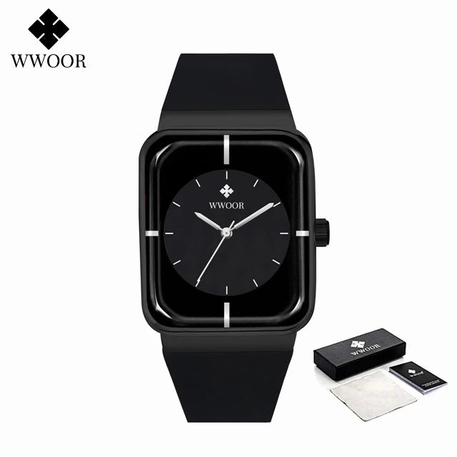 Relógio Masculino Fashion WWOOR 8884 - A prova d'água