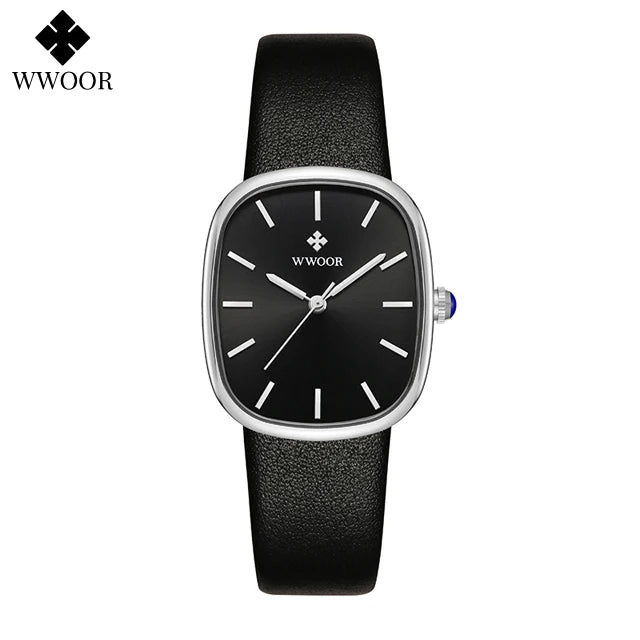 Relógio Feminino casual WWOOR 8881 - A prova água