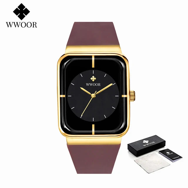 Relógio Masculino Fashion WWOOR 8884 - A prova d'água