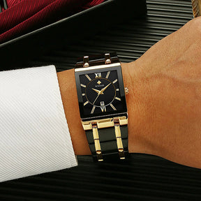 WWOOR 8858-GB – Relógio Masculino Elegante e Sofisticado