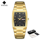 Relógio Feminino WWOOR 8837-CB - A prova d'água