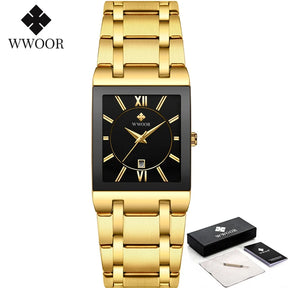 WWOOR 8858-GB – Relógio Masculino Elegante e Sofisticado