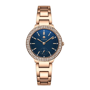Relógio Feminino Sofisticado WWOOR 8854 B - A prova d'água