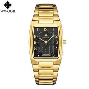 Relógio Feminino WWOOR 8837-2L - A prova d'água