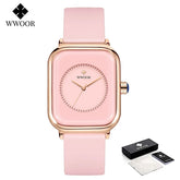 Relógio Feminino WWOOR 8873 - A prova d'água