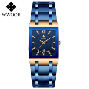 Relógio Feminino WWOOR 8858 - A prova d'água