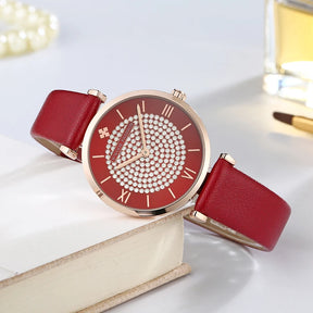 Relógio Feminino Automático WWOOR 8851 - A prova d'água
