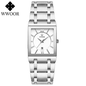 Relógio Feminino WWOOR 8858 - A prova d'água