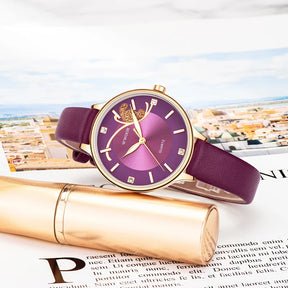 Relógio Feminino Automático WWOOR 8839-c - A prova d'água