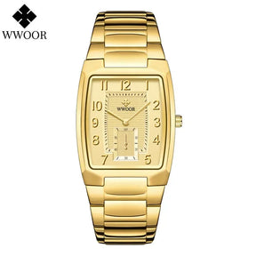 Relógio Masculino WWOOR 8837-2 - Aço inoxidável