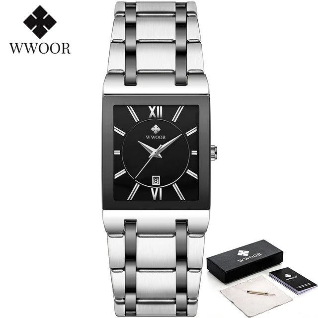 WWOOR 8858-GB – Relógio Masculino Elegante e Sofisticado