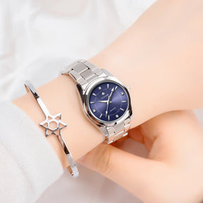 Relógio Feminino WWOOR 8852-b - Aço inoxidável - A prova d'água