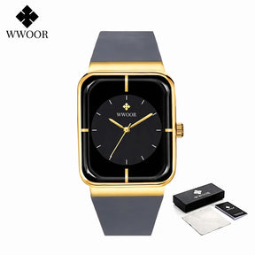 Relógio Masculino Fashion WWOOR 8884 - A prova d'água