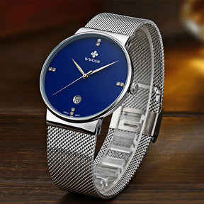 Relógio Masculino de Luxo WWOOR 8018 - A prova d'água