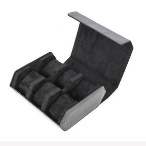 Caixa Premium WWOOR  – Couro Sintético Verde com Interior Aveludado
