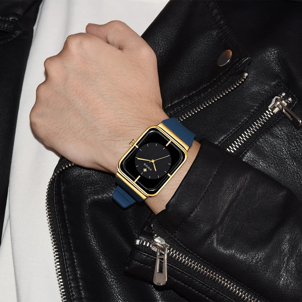 Relógio Masculino Fashion WWOOR 8884 - A prova d'água