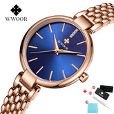 Relógio Feminino WWOOR 8865  - A prova d'água