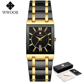 WWOOR 8858-GB – Relógio Masculino Elegante e Sofisticado