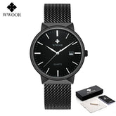 Relógio masculino WWOOR 8826W - A prova d'água