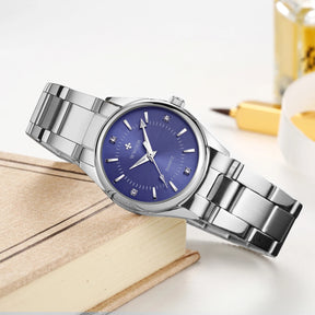 Relógio Feminino WWOOR 8852-b - Aço inoxidável - A prova d'água