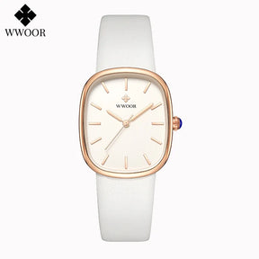 Relógio Feminino casual WWOOR 8881 - A prova água