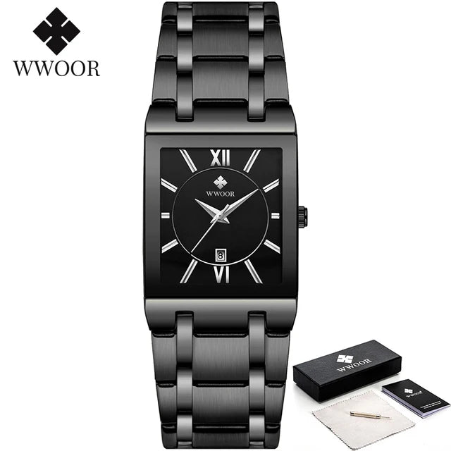 WWOOR 8858-GB – Relógio Masculino Elegante e Sofisticado