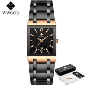 WWOOR 8858-GB – Relógio Masculino Elegante e Sofisticado