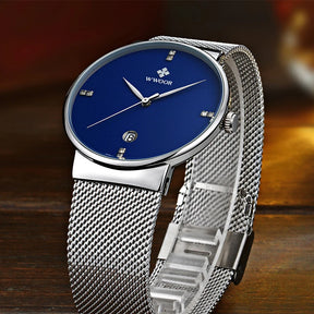 Relógio Masculino de Luxo WWOOR 8018 - A prova d'água