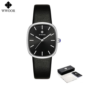 Relógio Feminino casual WWOOR 8881 - A prova água