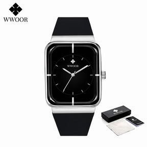 Relógio Masculino Fashion WWOOR 8884 - A prova d'água