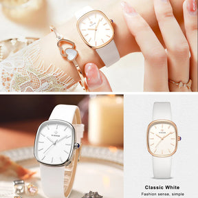 Relógio Feminino casual WWOOR 8881 - A prova água
