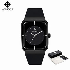 Relógio Masculino Fashion WWOOR 8884 - A prova d'água