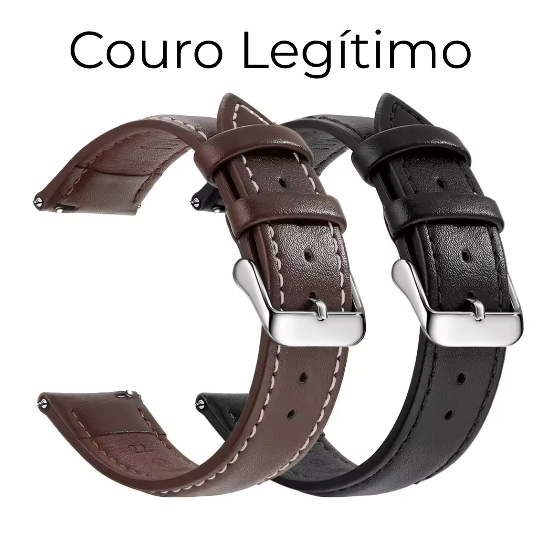 Duas pulseiras WWOOR - Couro Legítimo