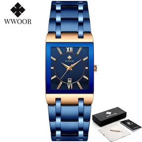 WWOOR 8858-GB – Relógio Masculino Elegante e Sofisticado